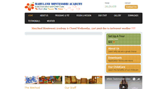 Desktop Screenshot of marylandmontessoriacademy.com